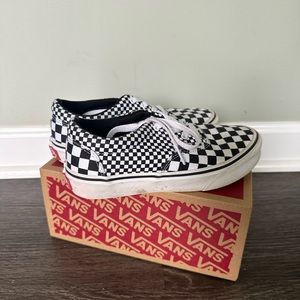 Kids Checker Vans